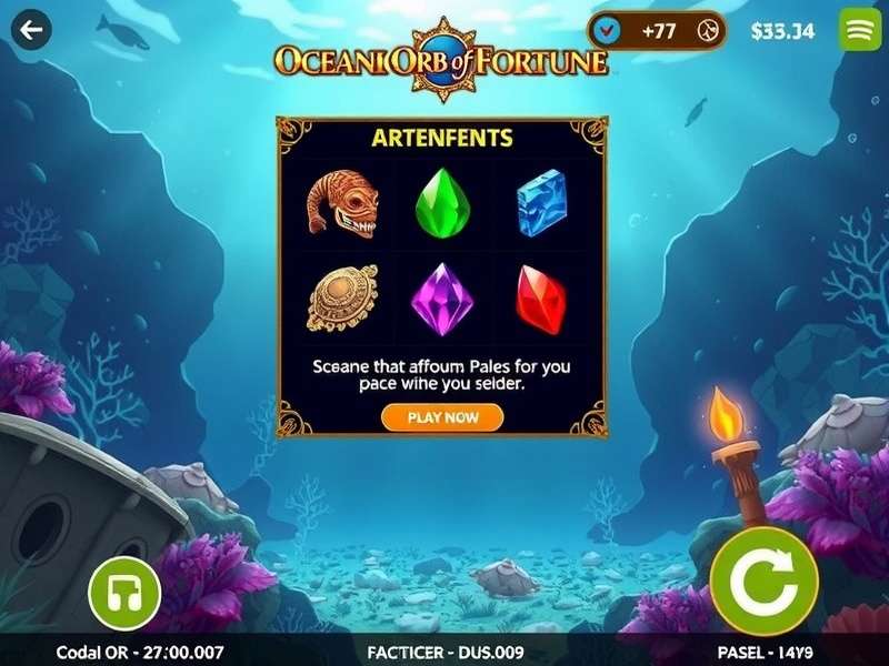 Oceanic Orb Of Fortune artifact collection interface